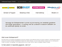 Tablet Screenshot of internetshop.nl